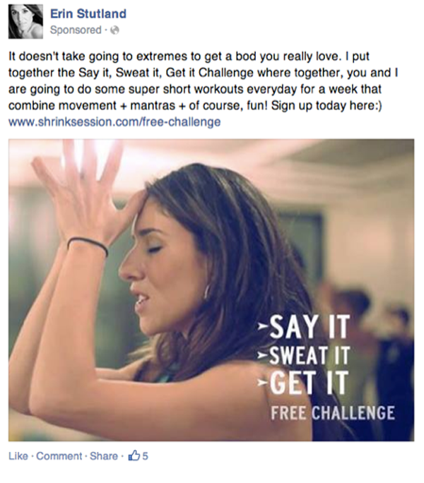 empathetic statement Facebook ad